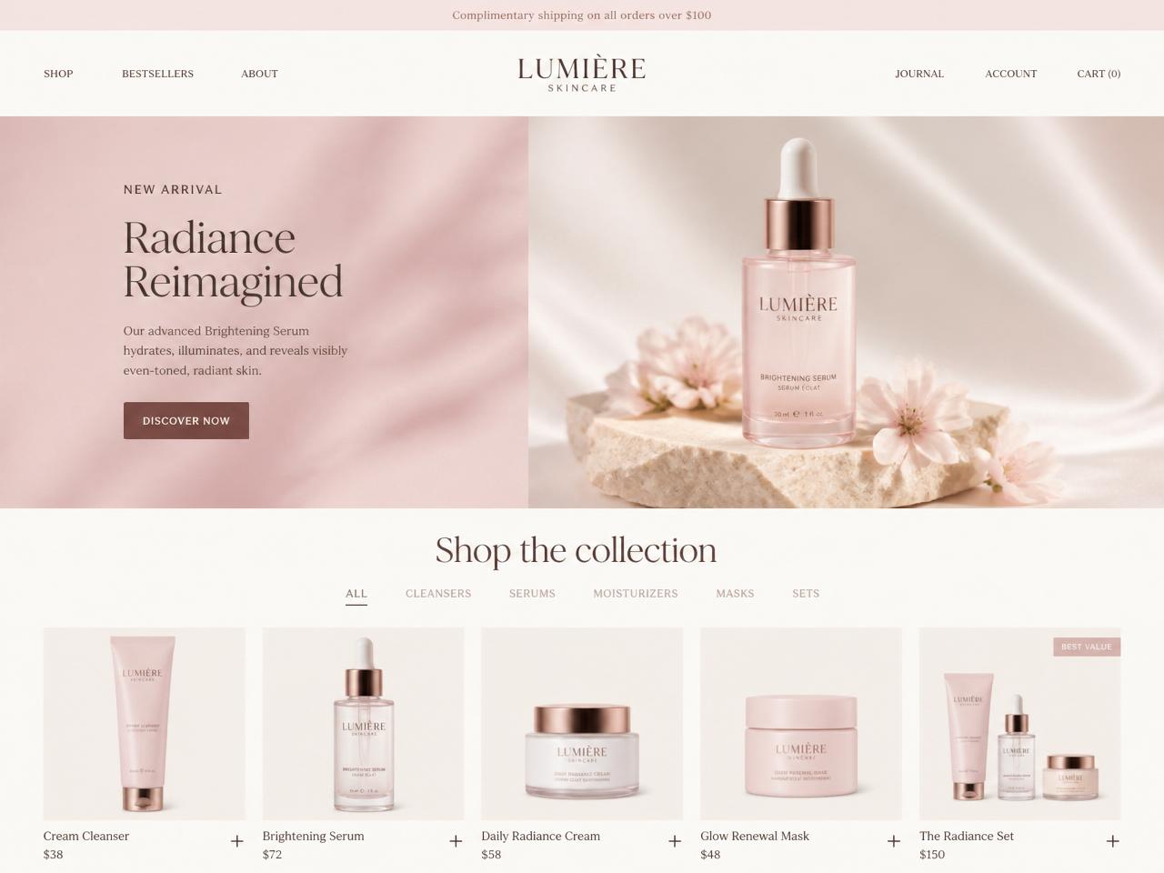 Agency Pack landing page preview